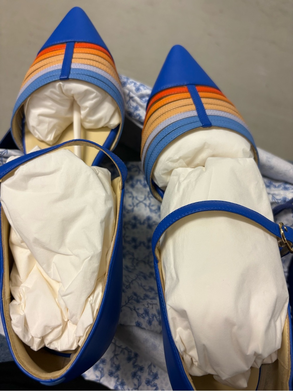 Sarah Flint Aet D’Orsay Flats. Size IT 40.5/US 9.5. Like New.